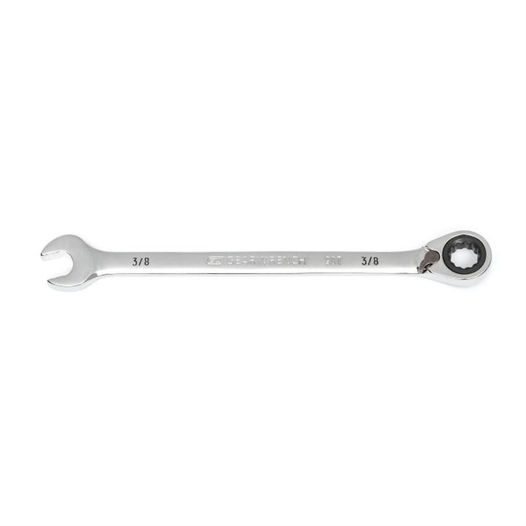 GearWrench 90-Tooth Reversible Ratcheting Wrench — 3/8in., 12-Point, Model# KDT86643